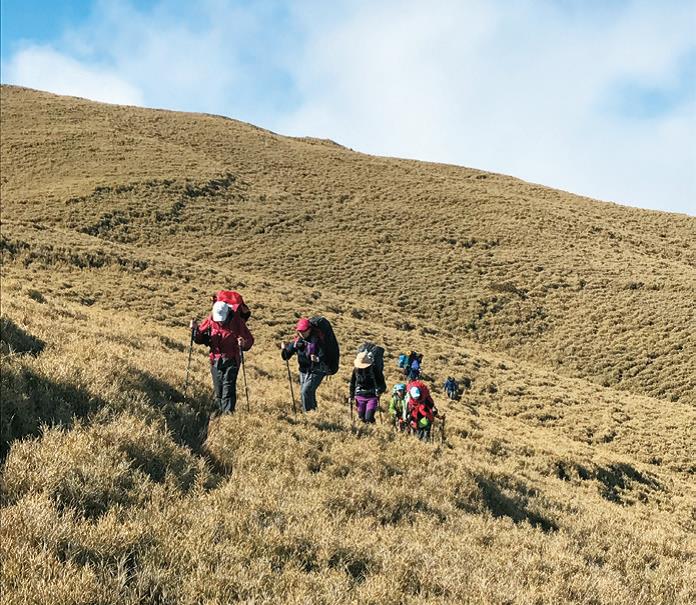 漸進式適應高度能有效減緩高海拔所造成的不適／蔡奕緯 提供