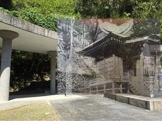 文天祥公園今昔對比照。