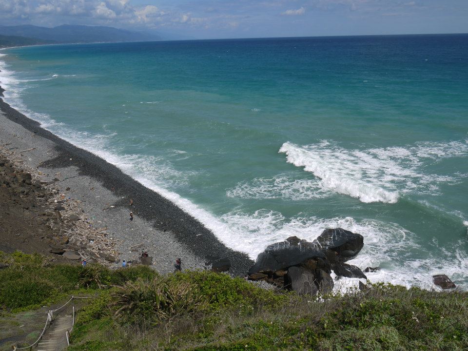 阿朗壹古道雖然不算難走，但坡度起伏大