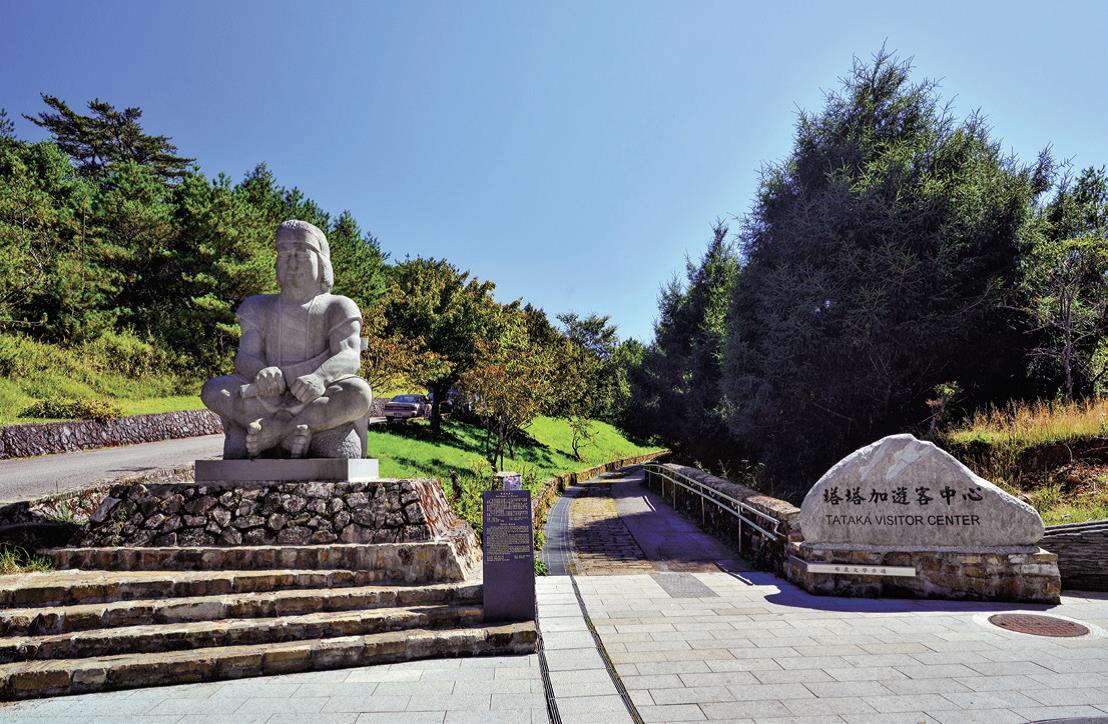 從塔塔加遊客中心外即是坡度平緩的步道讓行動不便的旅客能輕鬆走訪(圖片摘錄「自由自遊」)