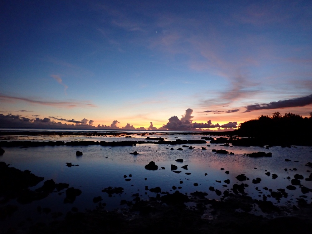 萬里桐潮間帶的絕美景觀,因電影《海角七號》而備受矚目(墾丁國家公園管理處提供)