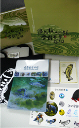 櫻花鉤吻鮭暨雪霸百景藝術創作之文化創意商品