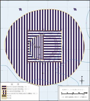 東沙環礁國家公園分區圖