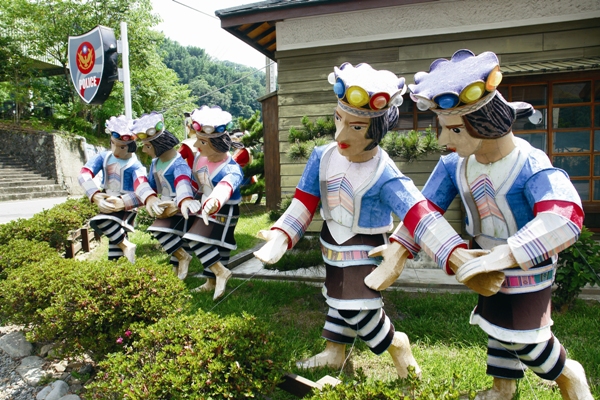 達邦部落內原住民意象