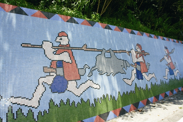 達邦社區牆面彩繪