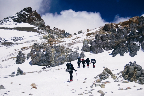 阿空拉瓜峰山景