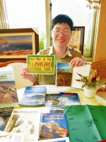 江秀真蒐集的登山紀念品