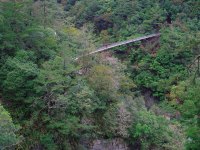 日治越嶺古道上的吊橋