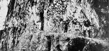 日治時代的錐麓古道/太管處提供