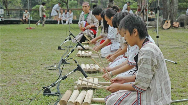 木琴演奏，樂音繚繞/古煥森攝