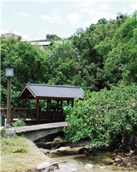 北投親水公園一隅/賴宛靖攝