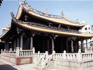 1980年彰化孔廟。傳統建築風華絕代/李乾朗攝