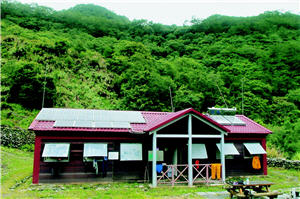 觀測黑熊的基地，大分觀測站／黃美秀提供