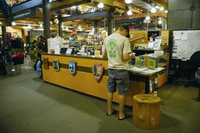 REI has an LNT information counter in its store
