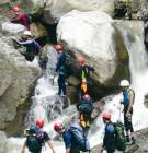 River hiking workshops conducted by SPNP show participants ways to enjoy river hiking with the least impact on the environment