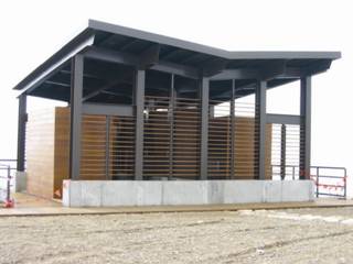 The eco-latrine on Mt. Hehuan sports a clean look, and helps to minimize impacts and conserve energy