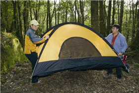 Camp away from Trails