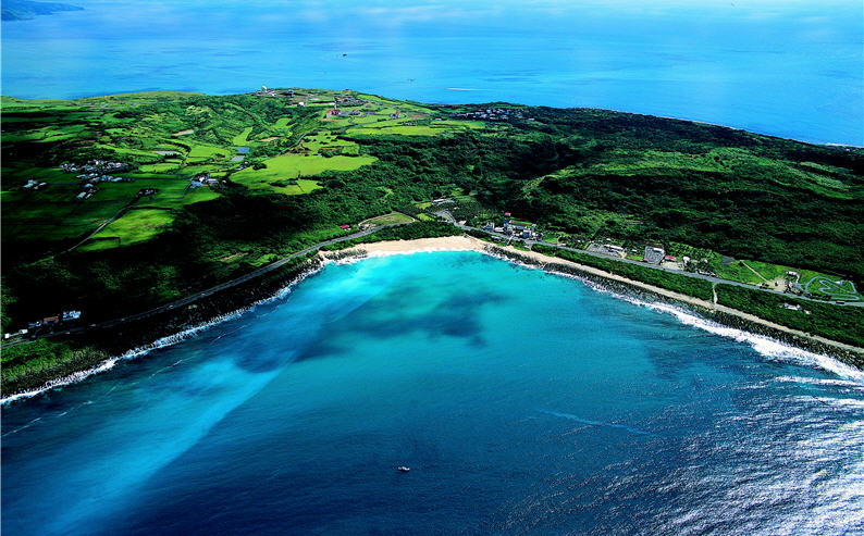 Coast of the Shadao．Pingtung County