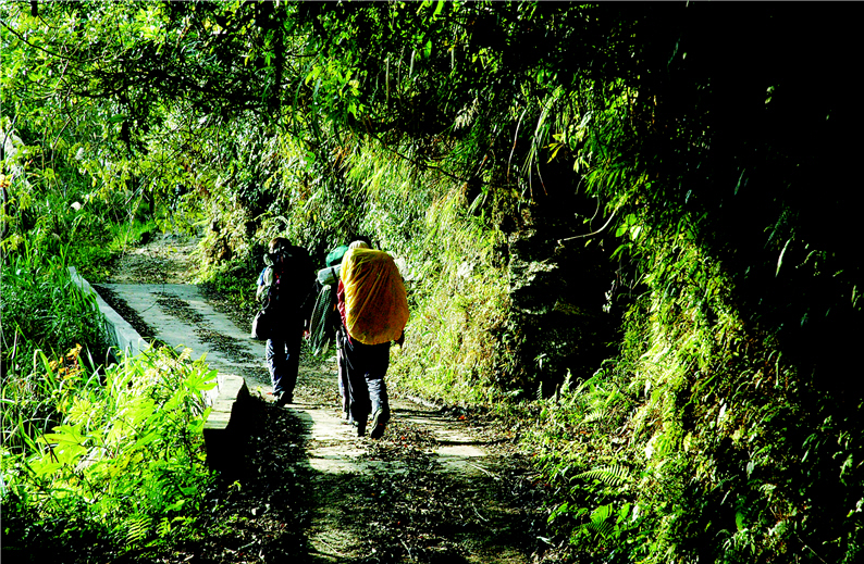 Shakadang Trail through Dali to Datong Village. (by Mao-yao Lin, provided by TNP)