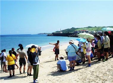 Marine conservation requires changes in all aspects from governmental policies to each individual's daily habits. / Photo provided by Houbihu Police Squad