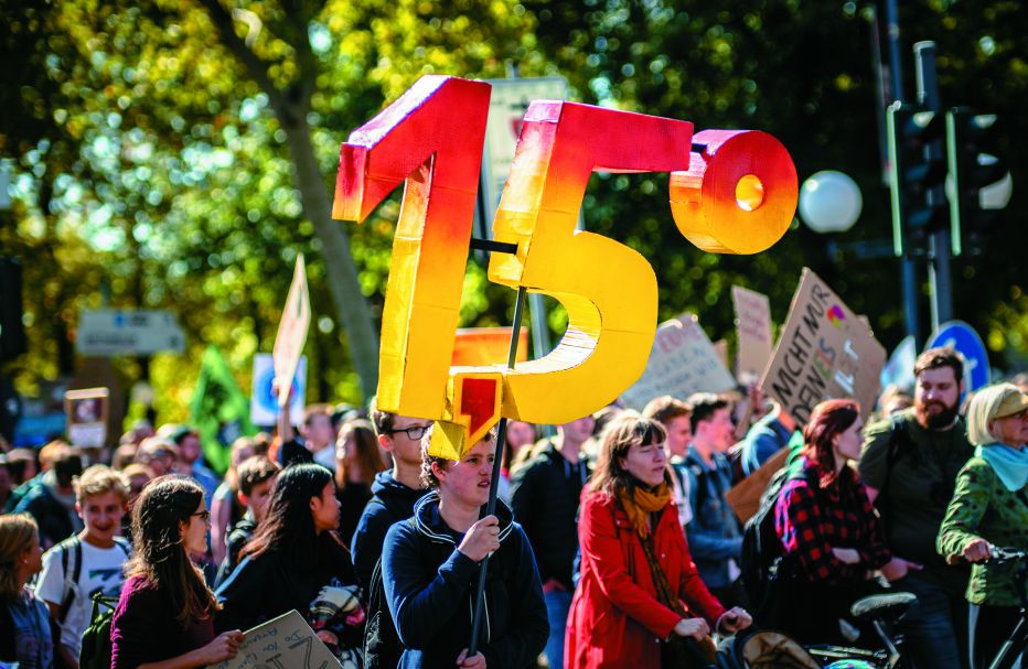 《巴黎協定》的氣候目標是本世紀結束前的氣溫增幅相較工業化前不超過攝氏1.5度／Mika Baumeister 提供