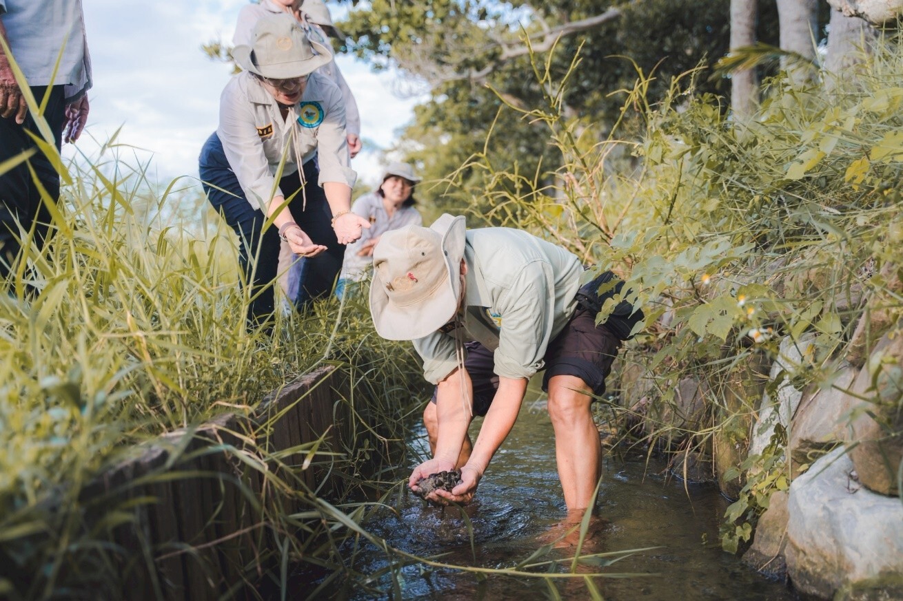2025年準備進行墾漂計畫的龍水社區，鎖定招募喜歡體驗農村生態的夥伴 (墾管處提供)