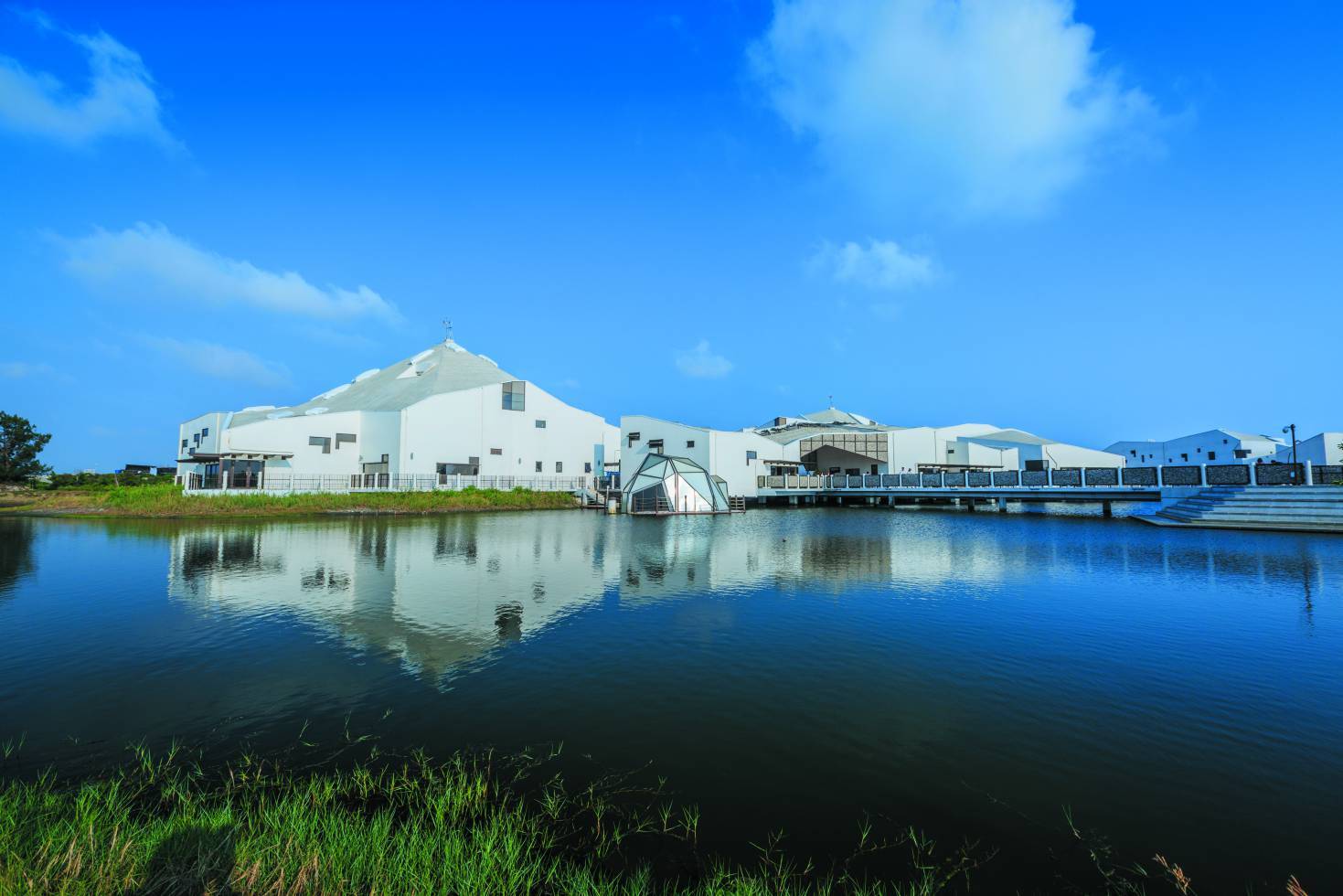 台江國家公園遊客暨行政中心是南部行政機關第一座鑽石級綠建築／顏世良 攝