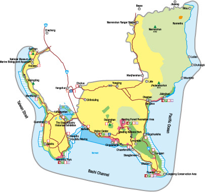 map of Kenting