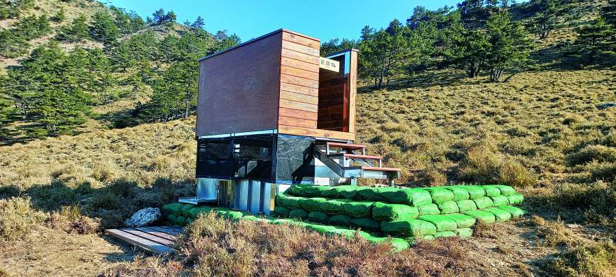 位於轆轆谷的生態廁所／玉管處 提供