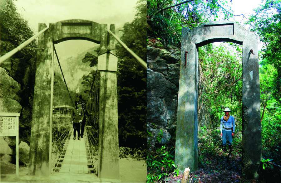 研究團隊於2017年發現日治時期後蹤跡成謎的仙寰橋