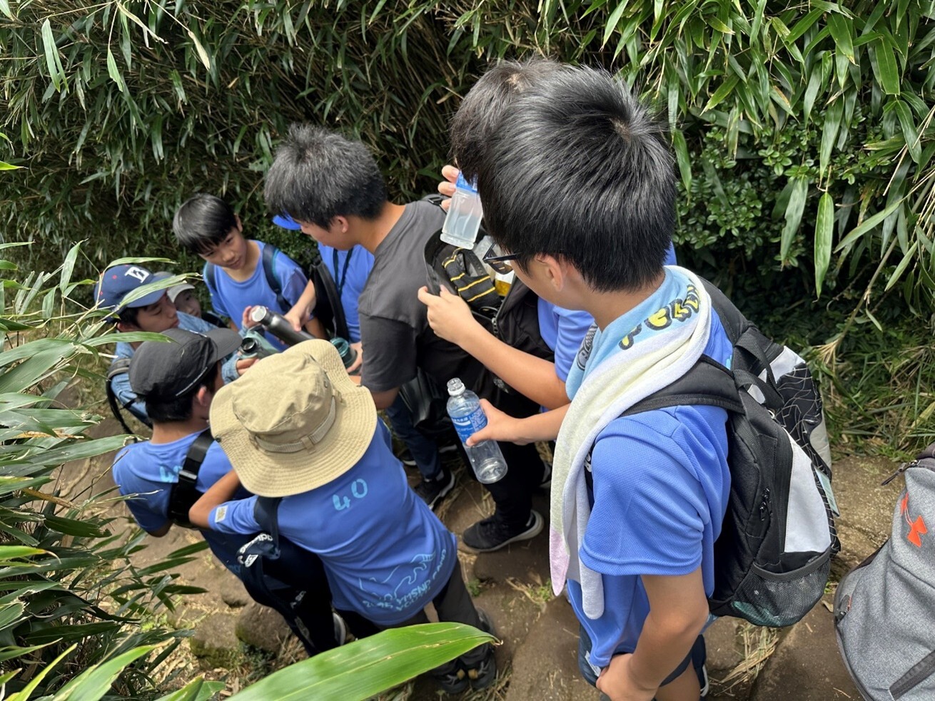 alt-03時常有發生學員攜帶的水不夠，但大家都很慷慨，會互相幫忙∕陽管處提供