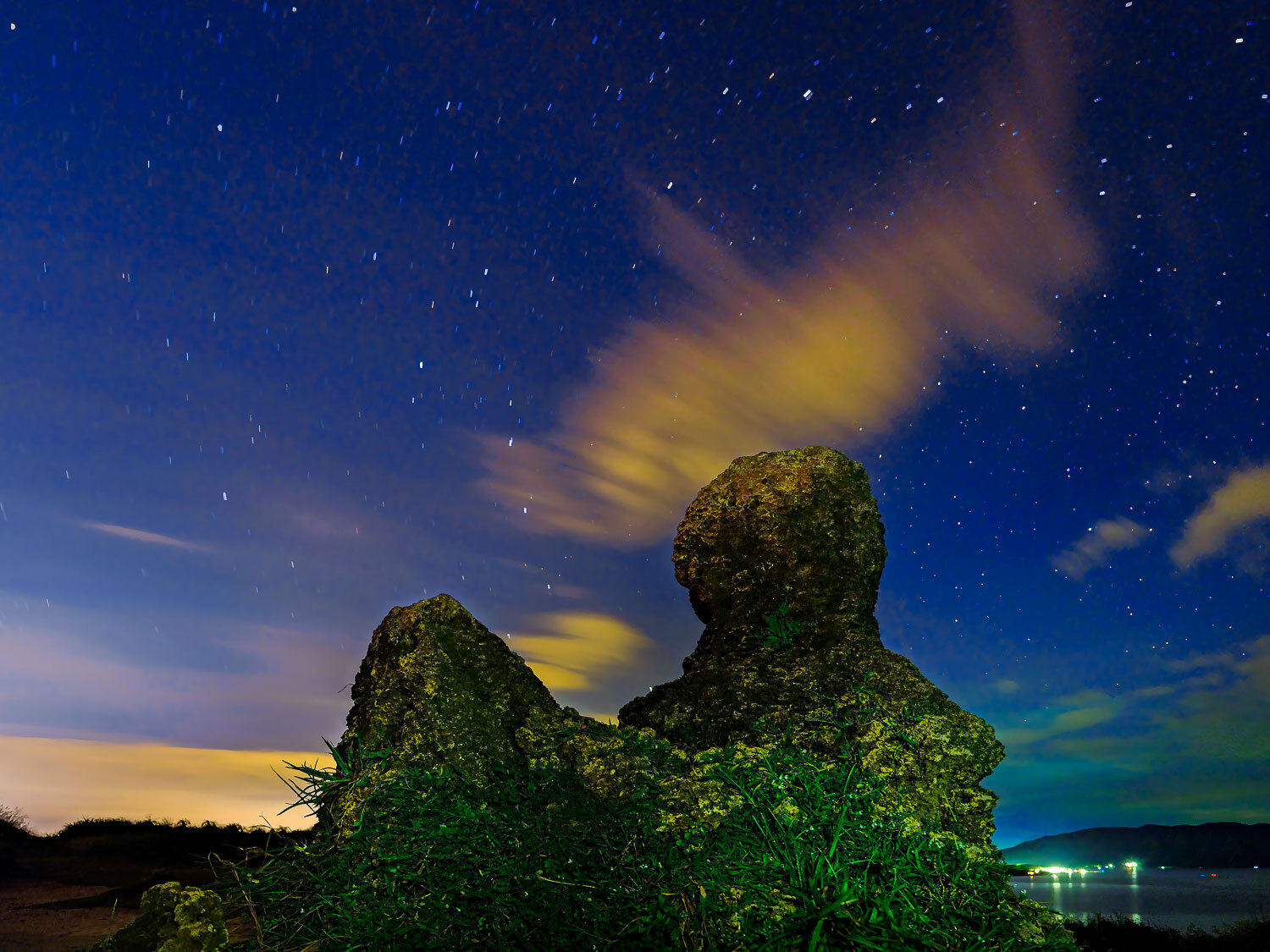 墾丁國家公園-龍磐珊瑚礁星空