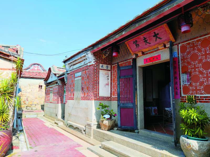 充滿許多金門人兒時回憶的古厝，現在成為金門的寶貝／楊越涵 攝

