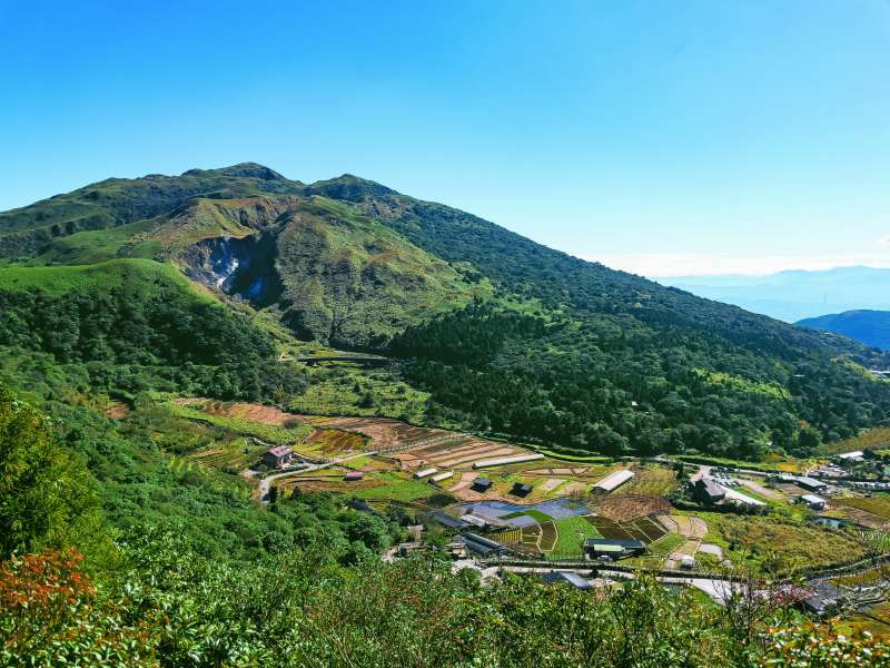 淺山地區自然、農業、聚落鑲嵌地景