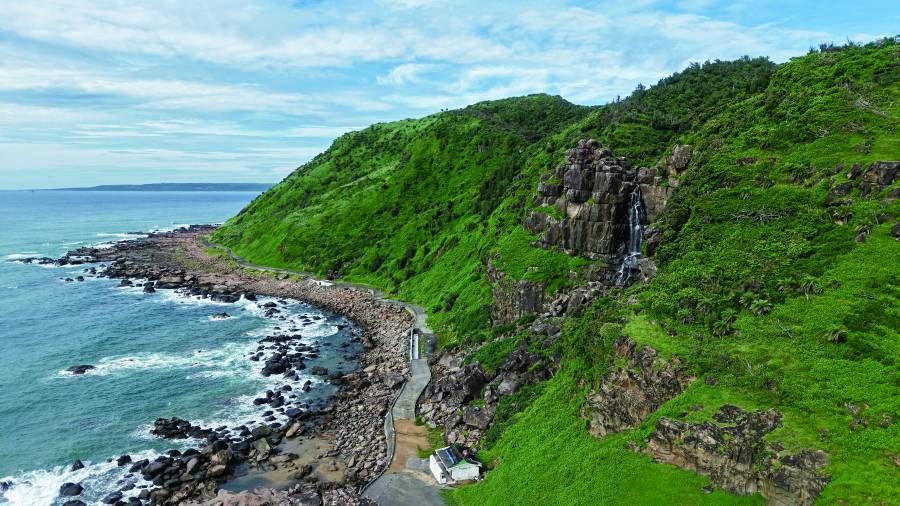 佳樂水山海瀑布/楊政峰 攝