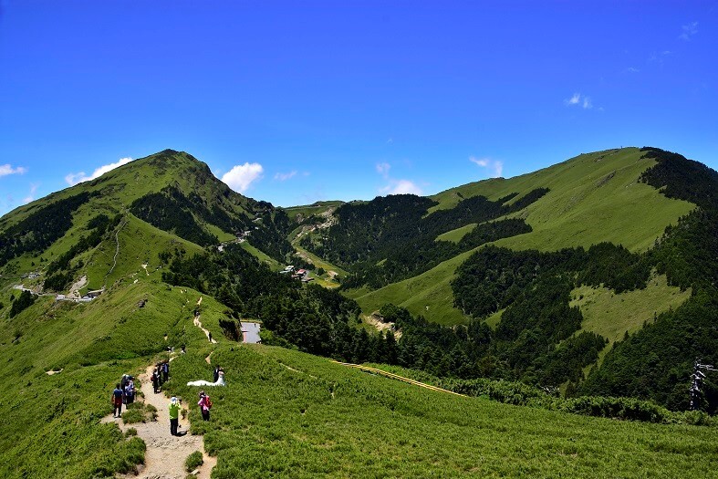 alt-夏日的合歡山區旖旎的風光讓人